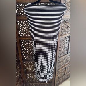 H&M brand new Navy and White Striped Dress/skirt